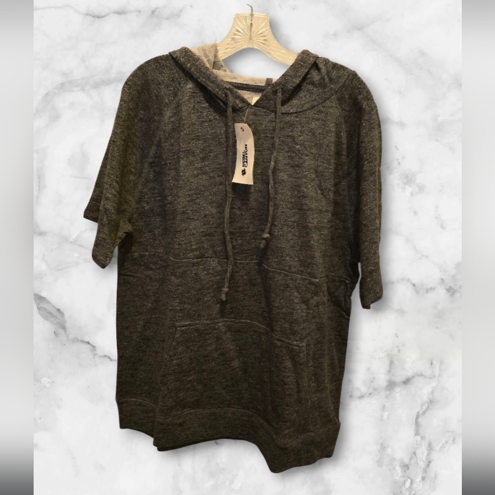 Rebel Canyon Short Sleeve Hoodie Mens Large - Picture 1 of 6